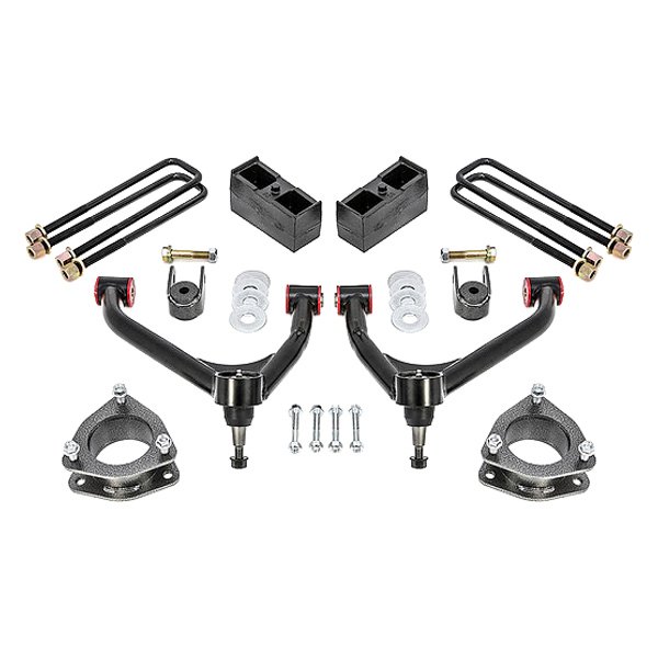 UPC 752561231149 product image for 4 in. Lift Kit with Upper Control Arms Cast Steel without Shocks for 2007-2018 S | upcitemdb.com