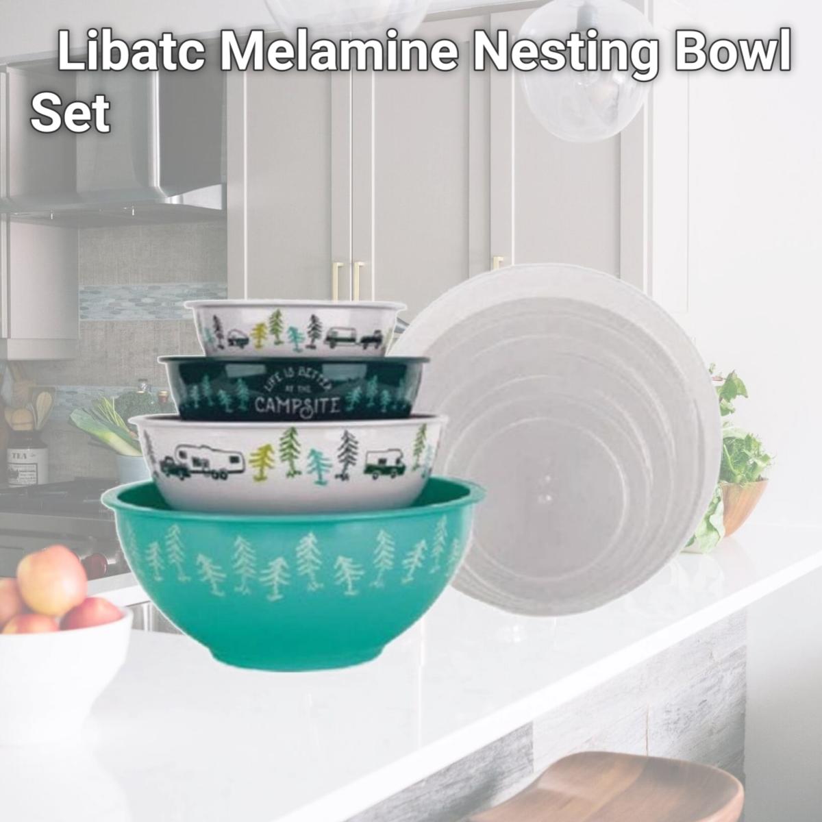 Picture of Camco CMC53451 Libatc Melamine Nesting Bowl Set