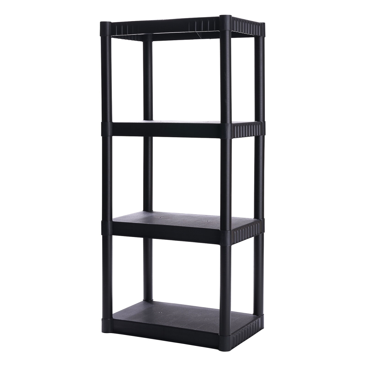 UPC 024099000291 product image for Plano PLNPLA9177SB 50 lbs 4-Shelf Standard Duty Plastic Storage Shelves, Bla | upcitemdb.com