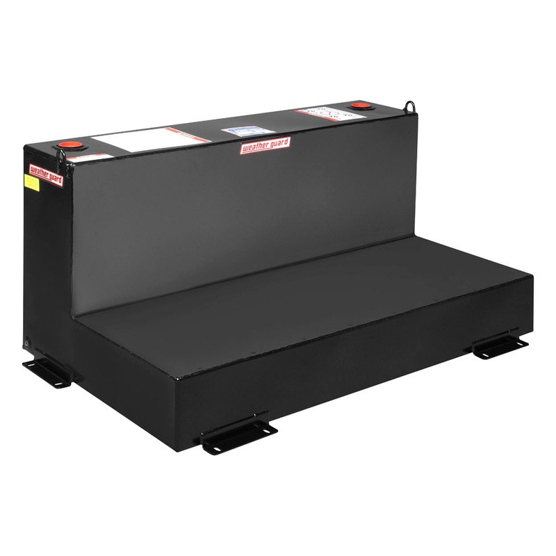 Weatherguard 354-5-01 90 gal Black Steel L-Shaped Transfer Tank Weatherguard 354-5-01 90 gal Black Steel L-Shaped Transfer Tank