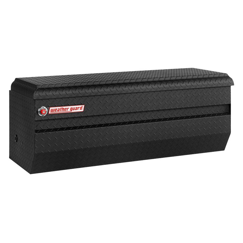 Weatherguard 674-52-01 All-Purpose Full Size Chest Box - Aluminum Matte Black Finish Weatherguard 674-52-01 All-Purpose Full Size Chest Box - Aluminum Matte Black Finish