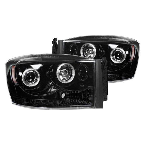 Recon Truck Accessories REC264199BK Projector Headlights - Black