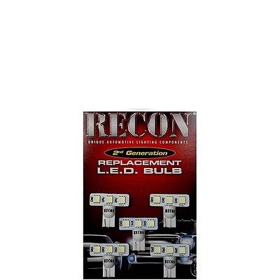 Rec264280whx Replacement Cab Light Bulbs, 3w Led Light For 1999-2014 Ford Super Duty - White