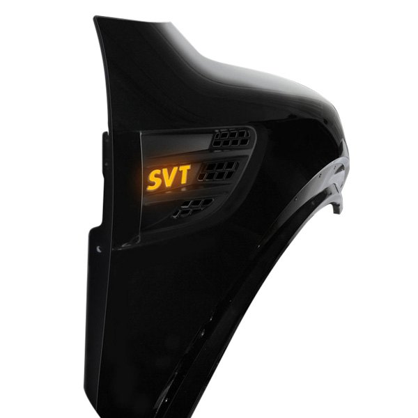 Rec264283ambk Illuminated Emblems For 2009-2014 F150 Svt Raptor - Black
