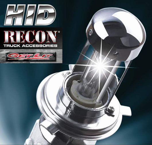 Rec2649006hid High Intensity Discharge Off-road Lights, 9008 Single Beam Hid With 6,000 Kelvin Bulb & 35w Impact