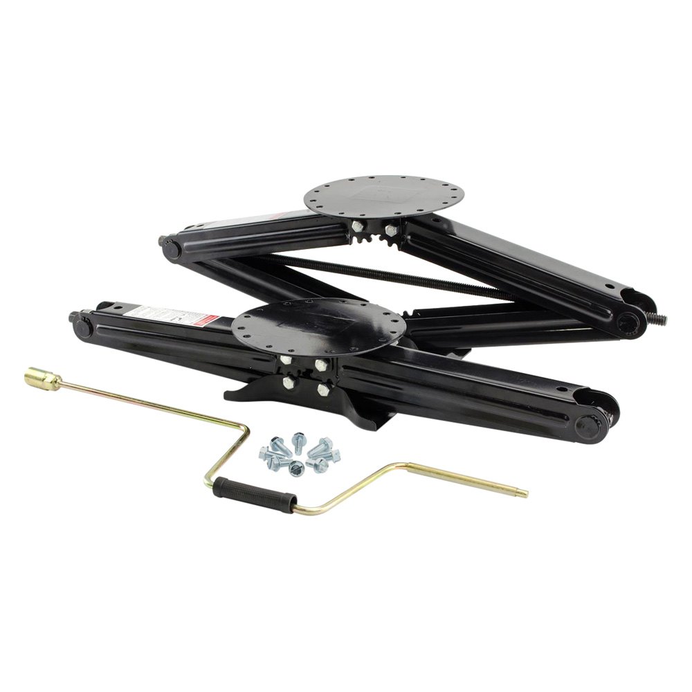 Lippert Components 285344 30 in. Scissor Jack with Mounting Hardware & Crank Handle - 2 Carton Lippert Components 285344 30 in. Scissor Jack with Mounting Hardware & Crank Handle - 2 Carton