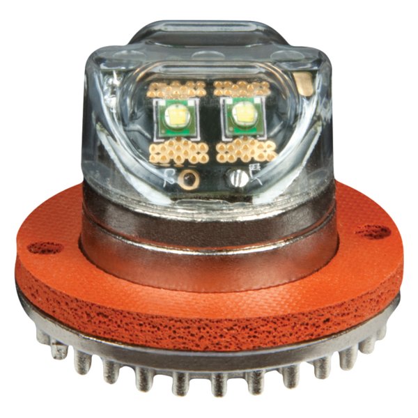 Ecc9011a Hide-a-led Flash Warning Light, Amber