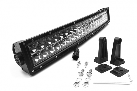 Stl74020 20 In. Flood & Beam Combo Curved Led Light Bar - 120w