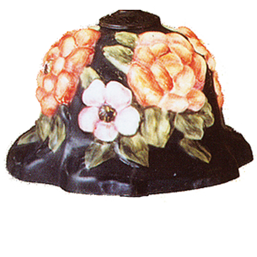 Medya 23875 10 In. Puffy Bonnet Floral Shade