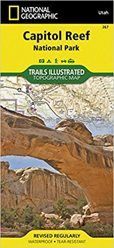Ti00000267 Capitol Reef National Park - Trails Illustrated Map