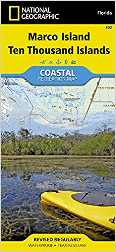 Ti00000402 Marco Island, Ten Thousand Islands - Trails Illustrated Map