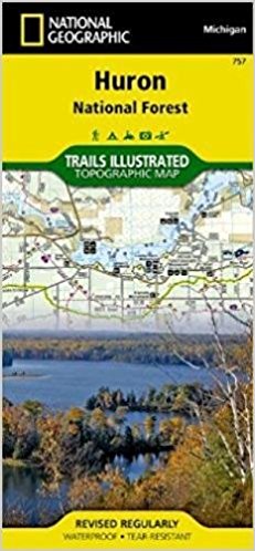 Huron National Forest - Trails Illustrated Map