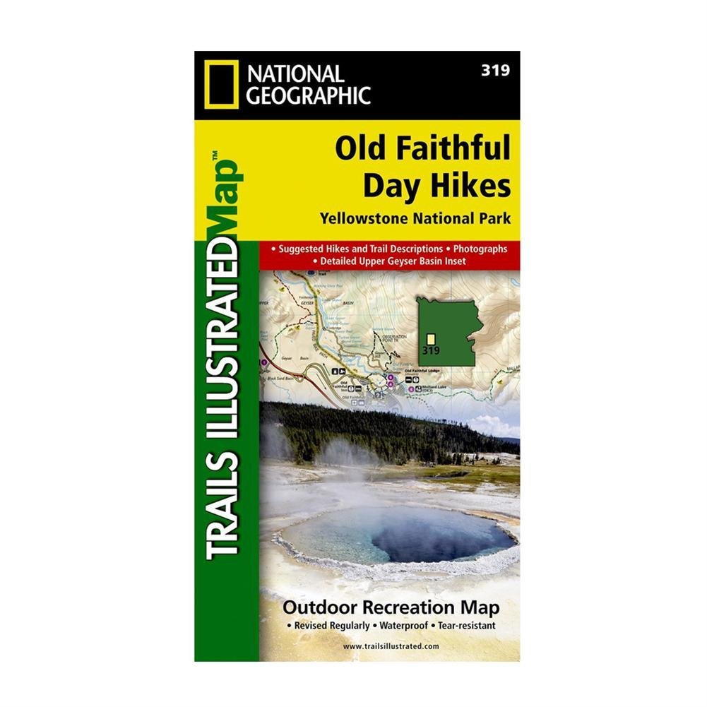 Ti00000319 Trails Illustrated Old Faithful Day Hikes Map