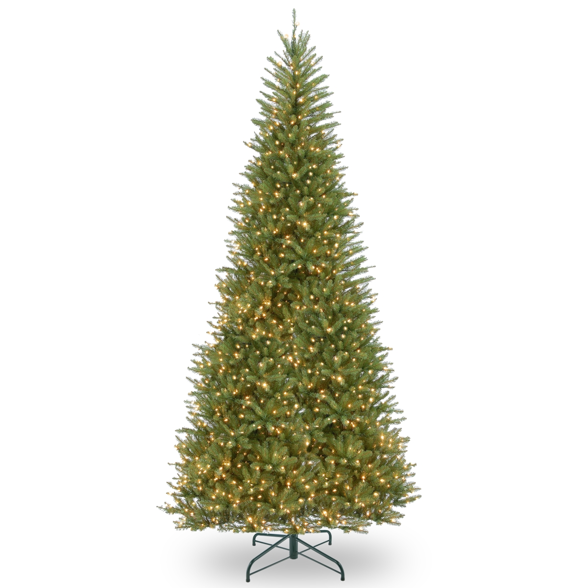 National Tree Duslh1-120lo 12 Ft. Dunhill Fir Slim Tree With 1,000 Clear Lights