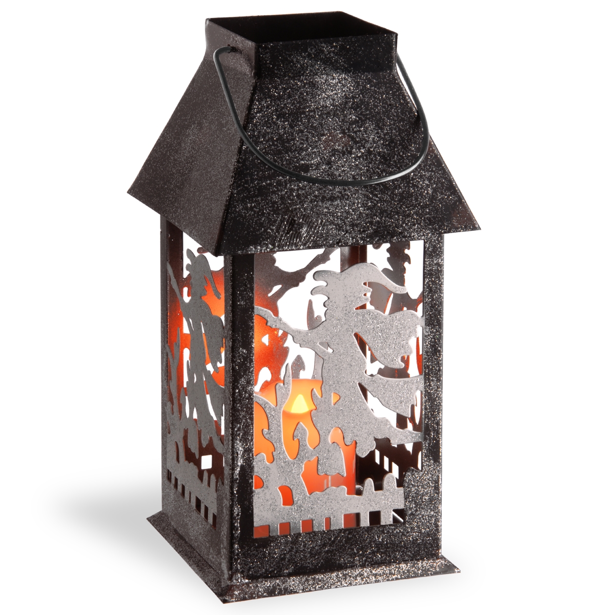 11.6 In. Witch Lantern With Led Lights