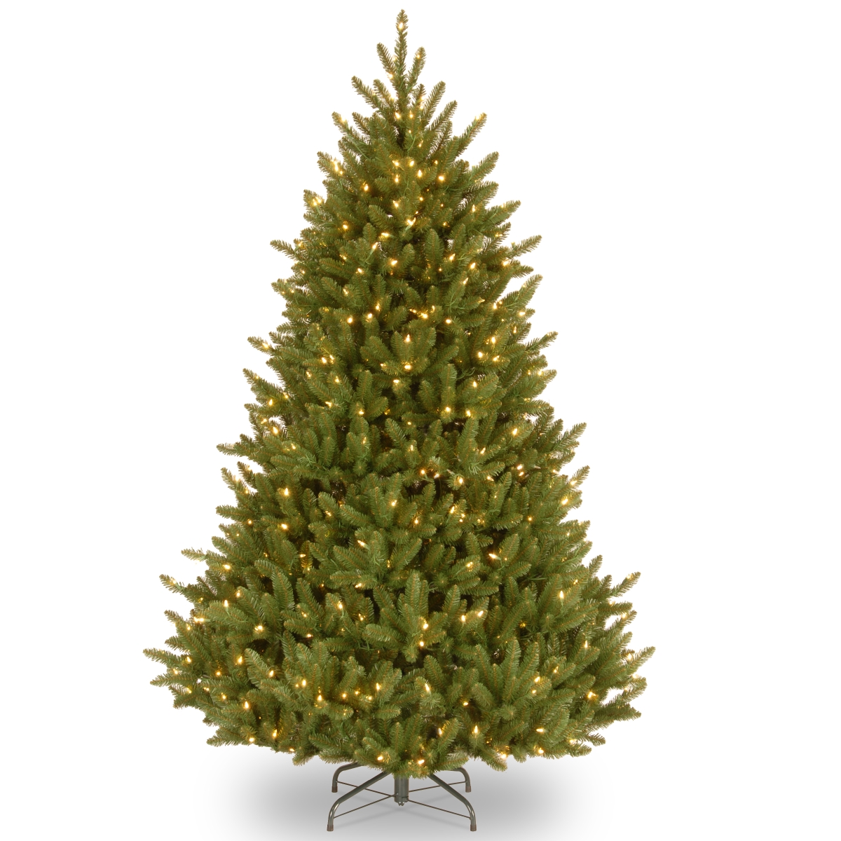 National Tree Naffmh7-65lo 6.5 Ft. Natural Fraser Medium Fir Hinged Tree With 800 Clear Lights