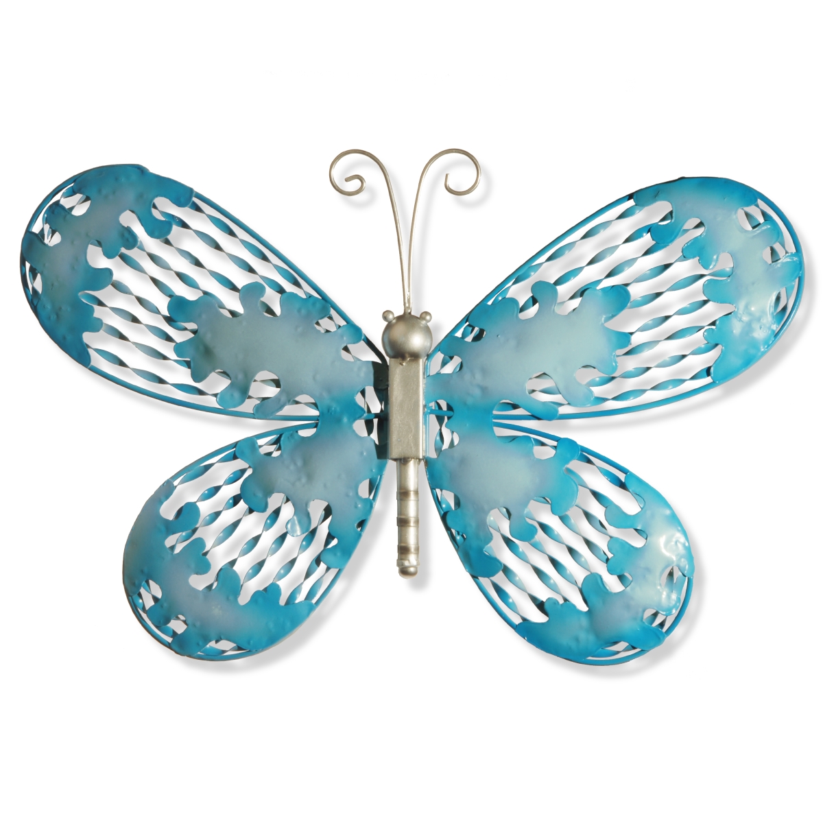 National Tree Ras-ysh15017-1 Blue Butterfly Wall Decoration