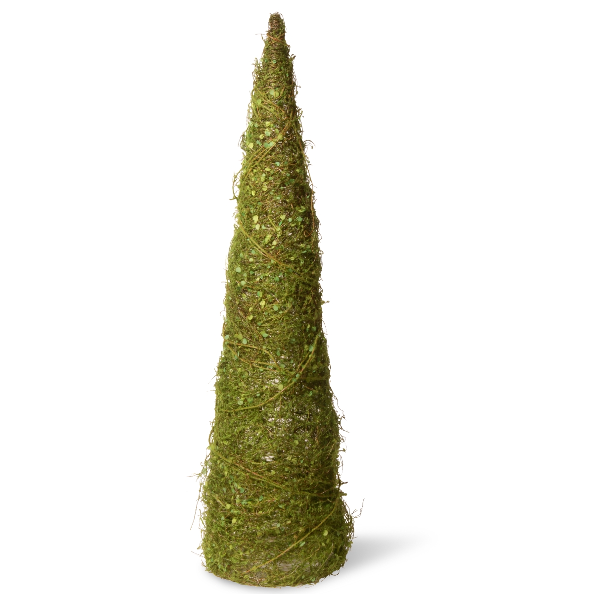 36 In. Cone Tree With Moss