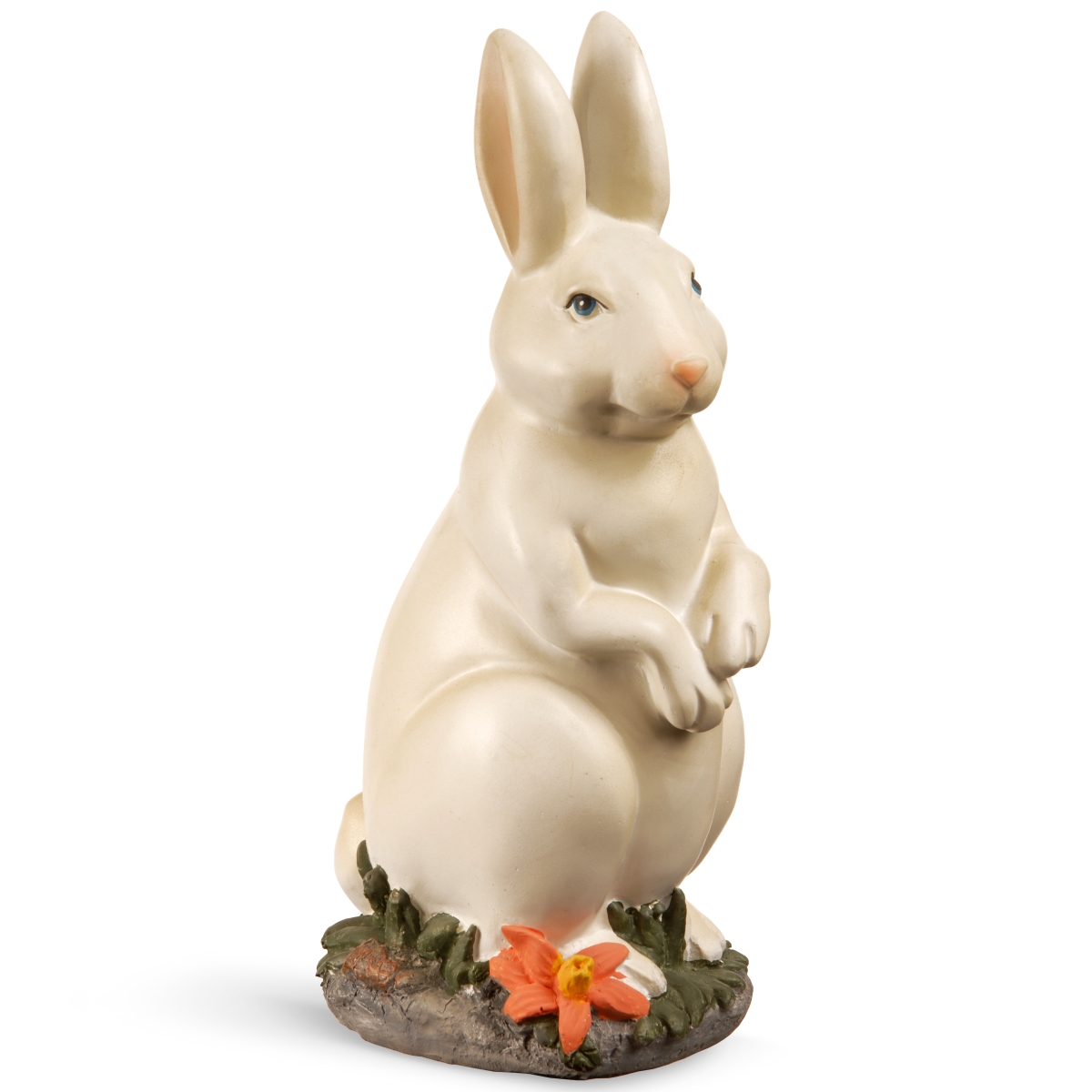 10 In. Marble Etched Appearance Rabbit