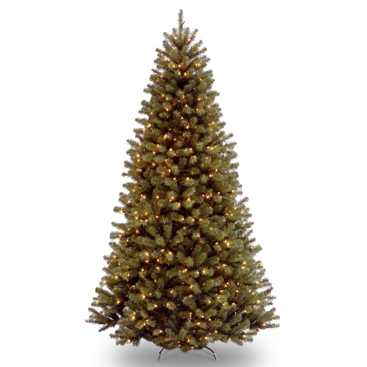 National Tree Nrv7-300-100 10 Ft. North Valley Spruce Tree With 1000 Clear Lights