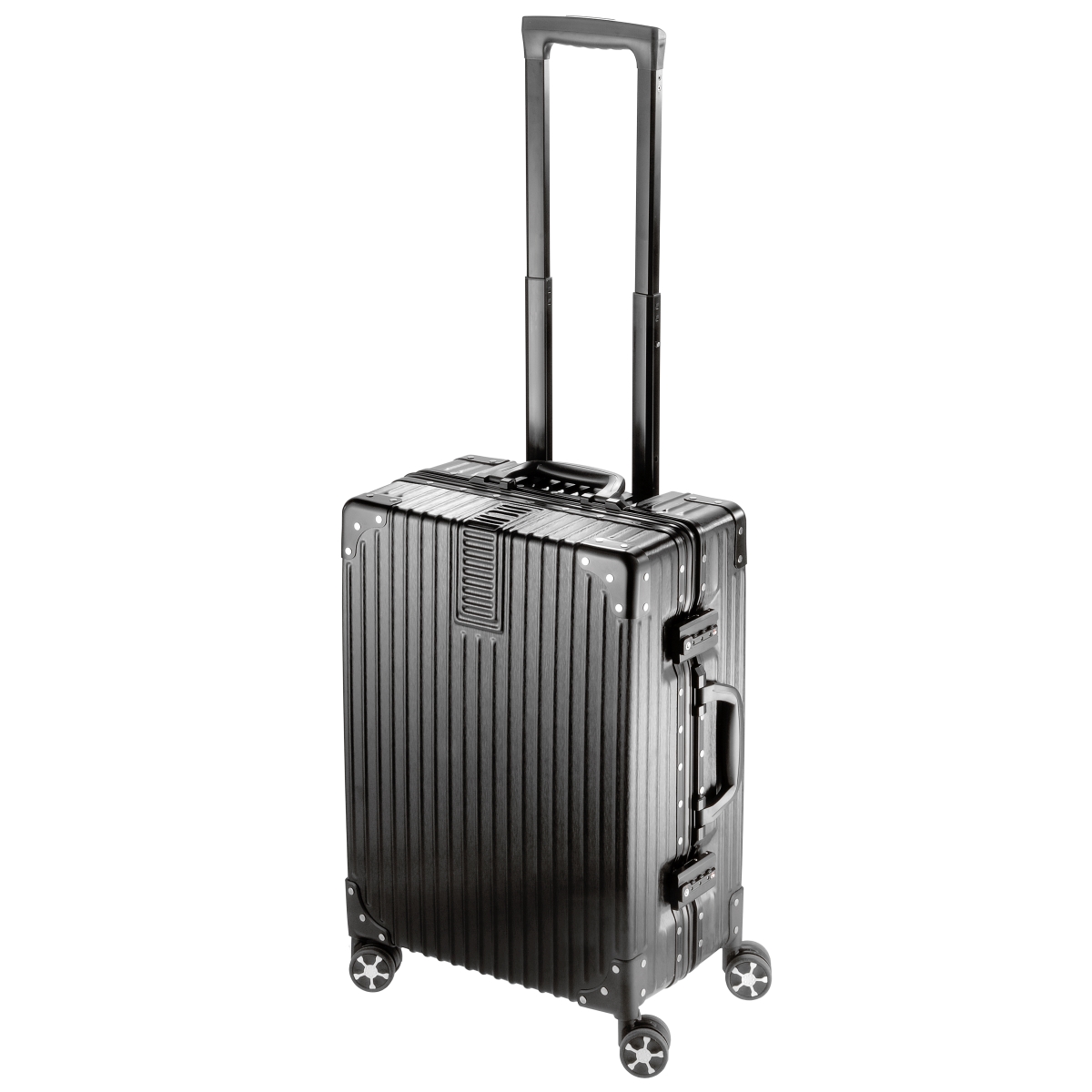 Bd40-6018bk-20 20 In. Abs Hard-side 360 Deg Spinner Luggage, Black