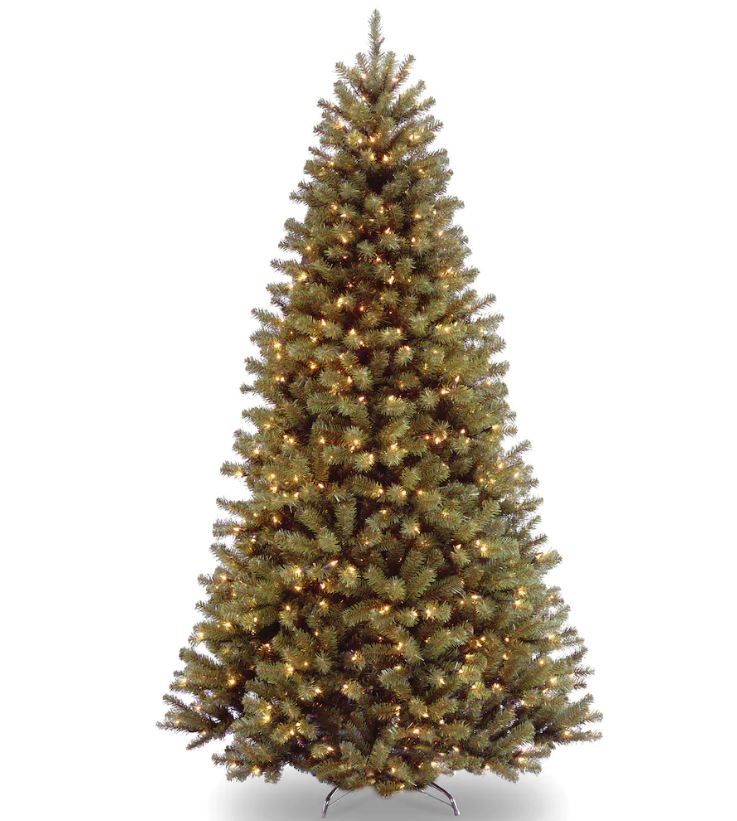 National Tree Nrv7-300-60 6 Ft. North Valley Spruce Tree With 400 Clear Lights