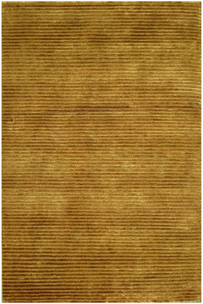 Sil180146 4 X 6 Ft. Silicon Area Rug - Gold