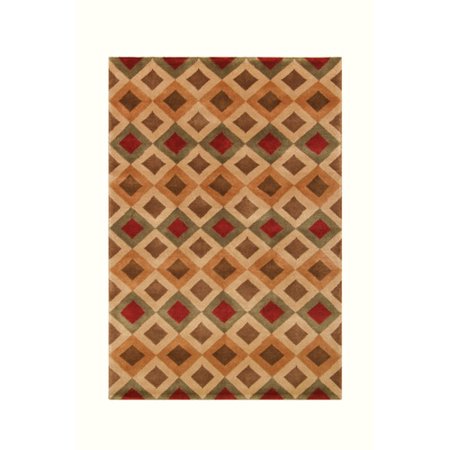 Nob1704912 9 X 12 Ft. Noble Hand-woven Area Rug, Multicolor