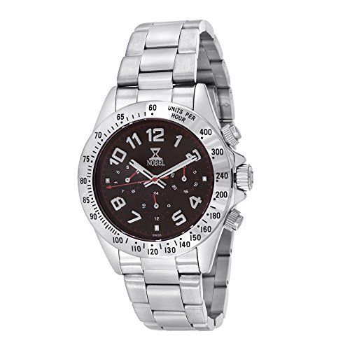 Chronograph Display Stainless Steel Multi-function Mens Watch