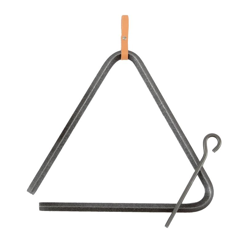 Tr1 Hs 16 In. Large Dinner, Hammered Steel - Triangle