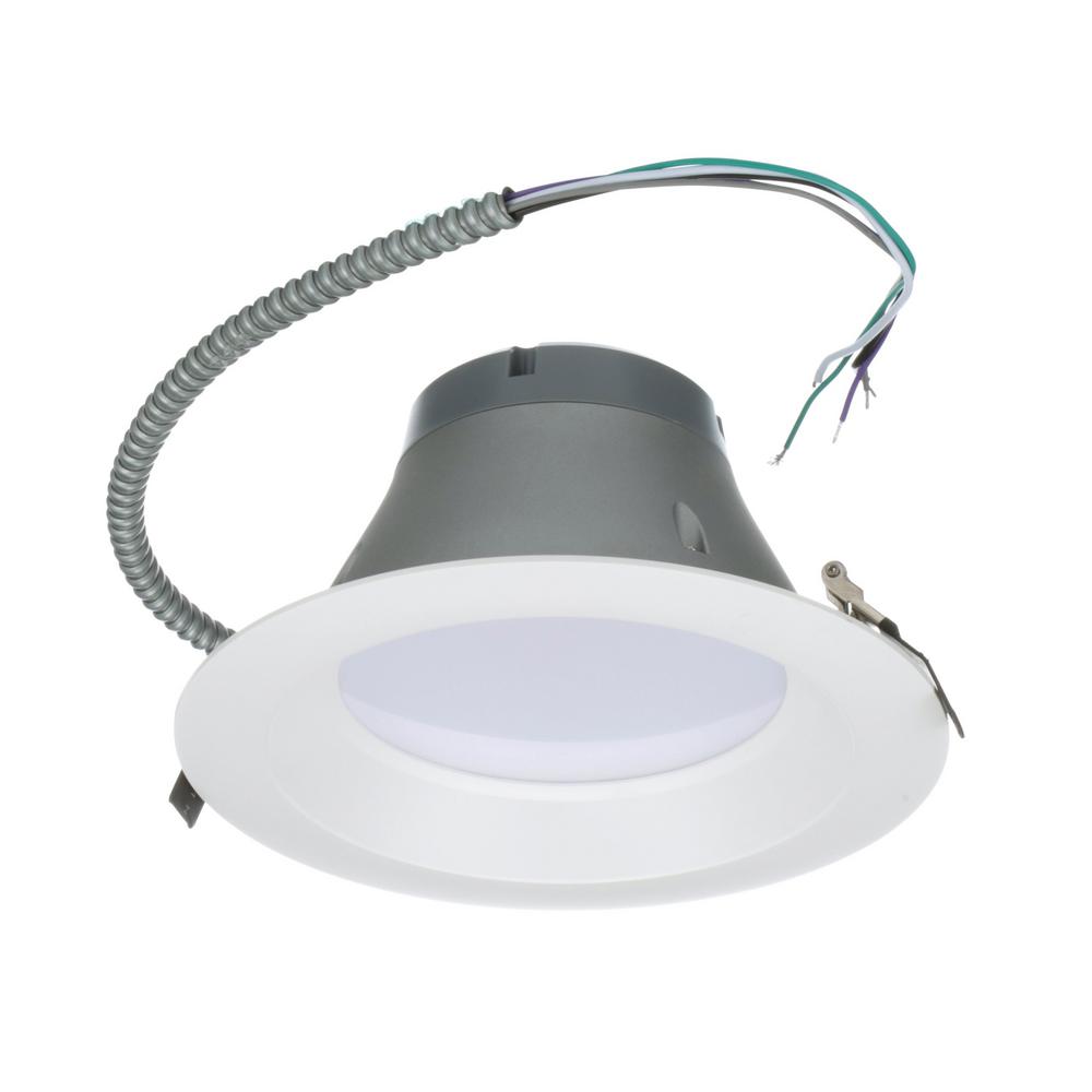 Clr8-10-unv-35k-wh 8 In. Commercial Led Downlight, White