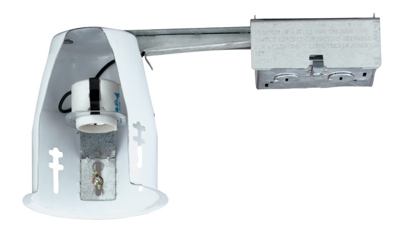 19001ar-led-id 4 In. Led Remodel Housing With Ideal Connection & Ic-rated - Natural