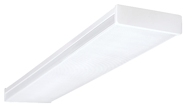 Acw-20-4h-unv-50k 4 Ft. High-output Dimmable Led Wraparound With Prismatic Acrylic Lens, White - 5000k