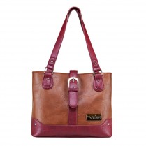 Bwg003 Shoulder Bag With Compartment- Brown