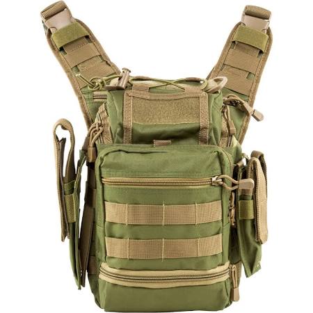 First Responders Utility Bag - Green With Tan