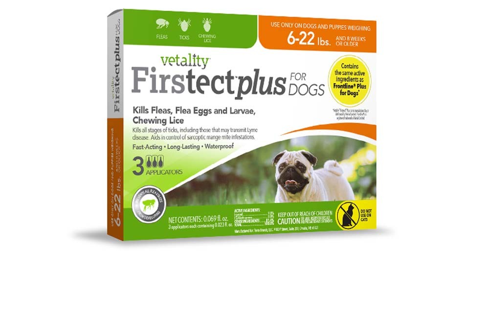 190623250125 6-22 Lbs Firstect Plus Dogs 3 Doses