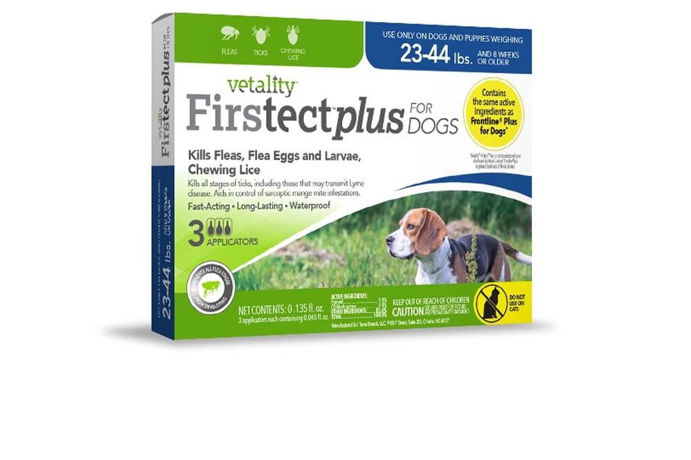 190623250132 23-44 Lbs Firstect Plus Dogs 3 Doses