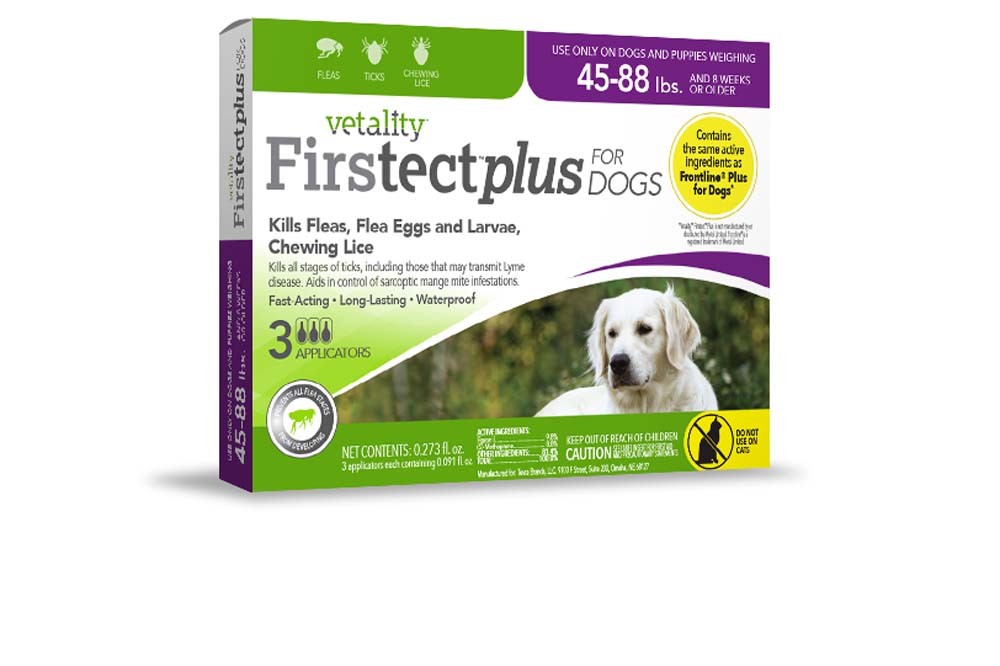190623250149 45-88 Lbs Firstect Plus Dogs 3 Doses