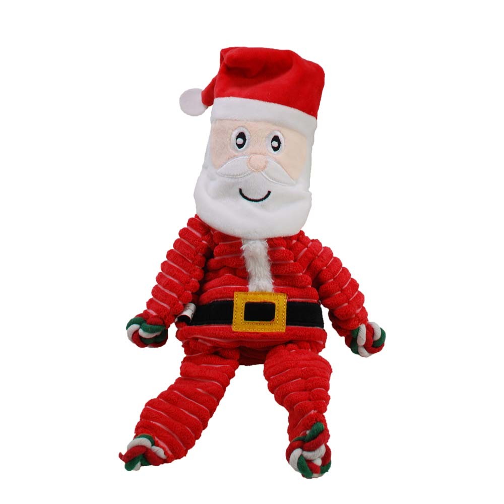 035585488035 Holiday Floppy Knots Santa Ropes Toys - Large