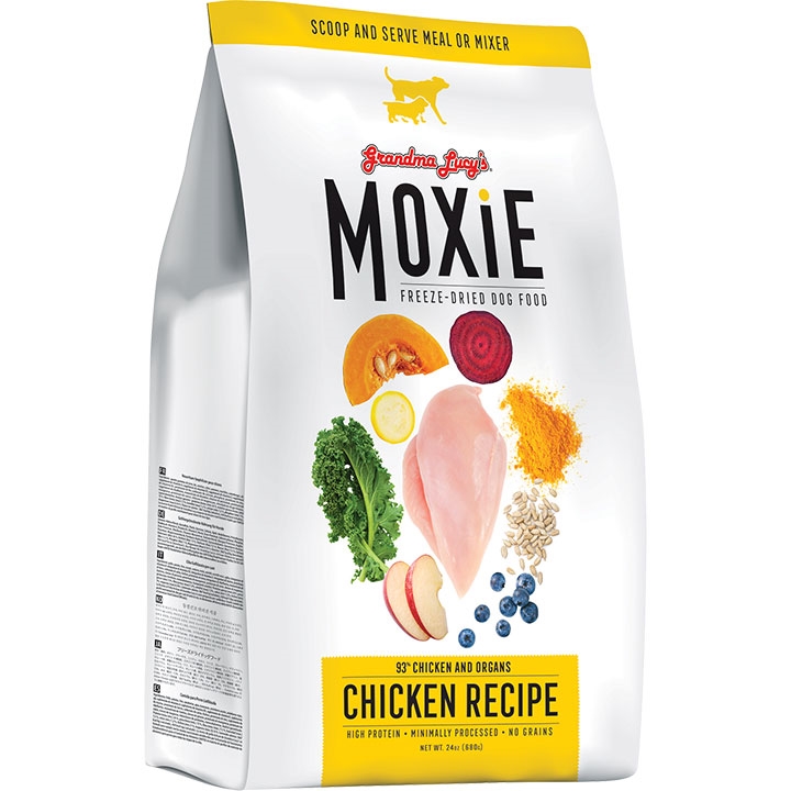 884308710010 8 Oz Dog Moxie Grain Free Chicken Food