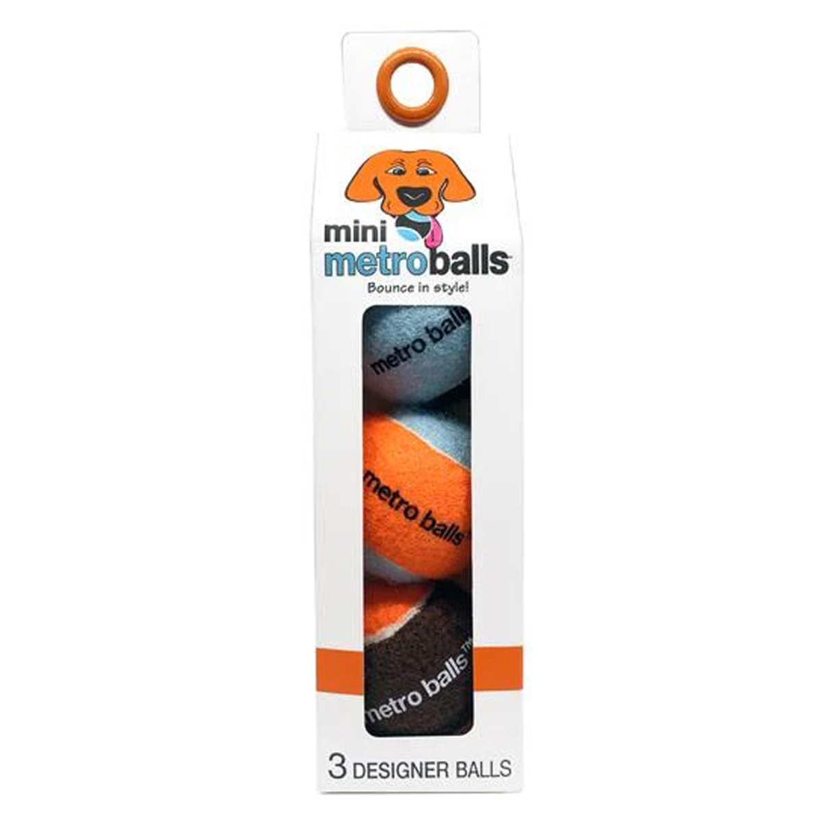 UPC 858100002024 product image for 858100002024 Mini Metro Balls Toy, Orange - 3 Count | upcitemdb.com