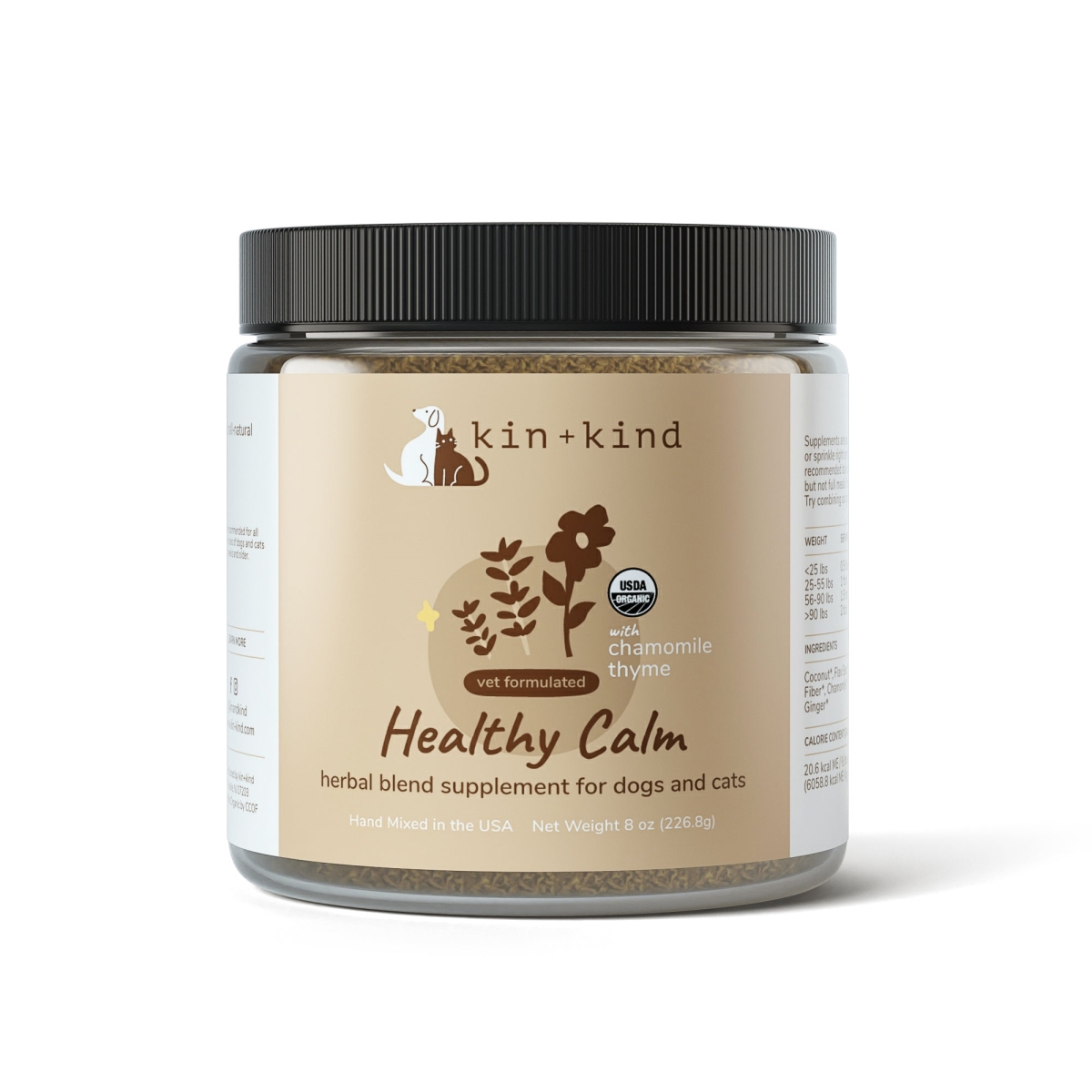 850027253060 4 oz Dog & Cat Healthy Calm Supplement