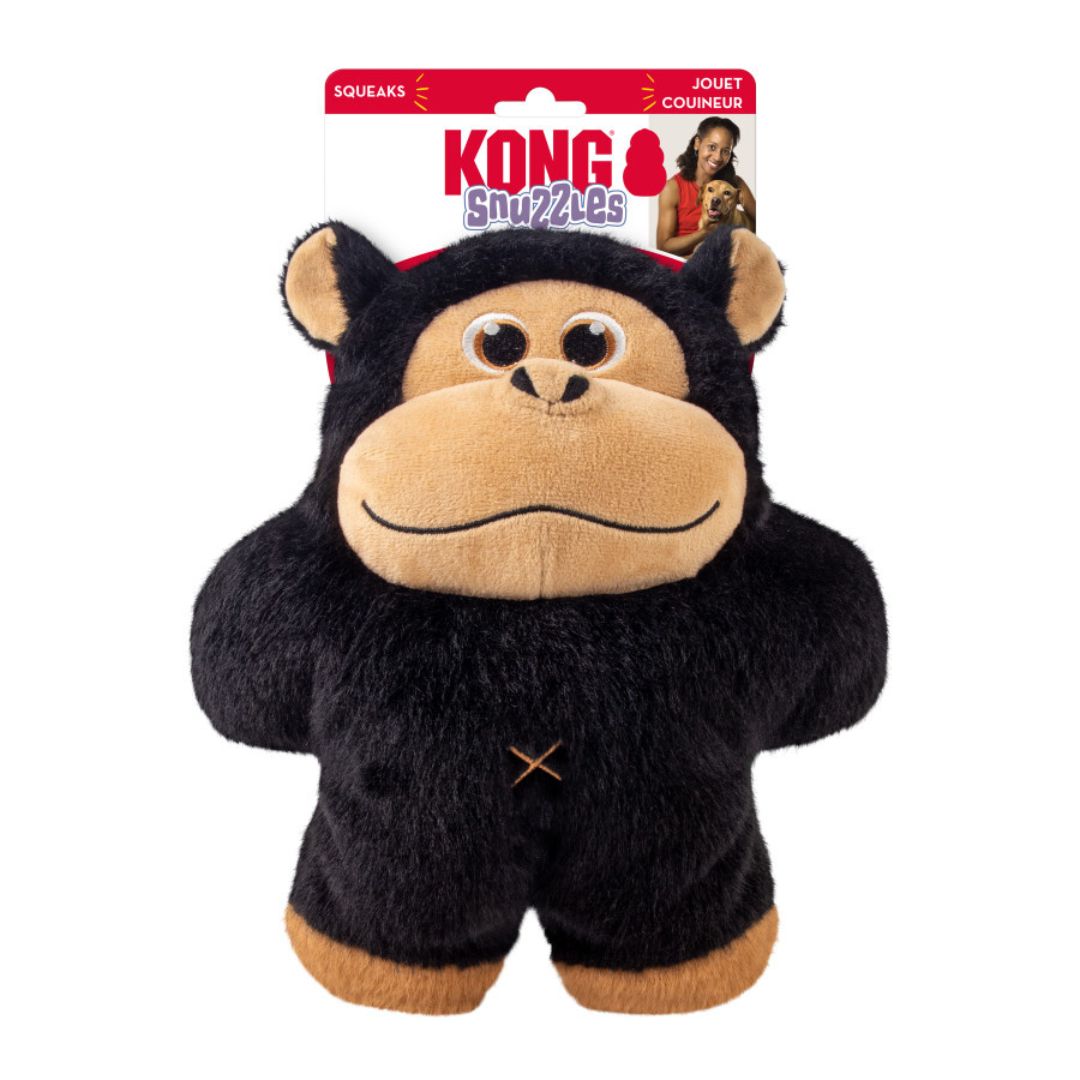 35585506630 Snuzzles Gorilla Dog Toy - Extra Large