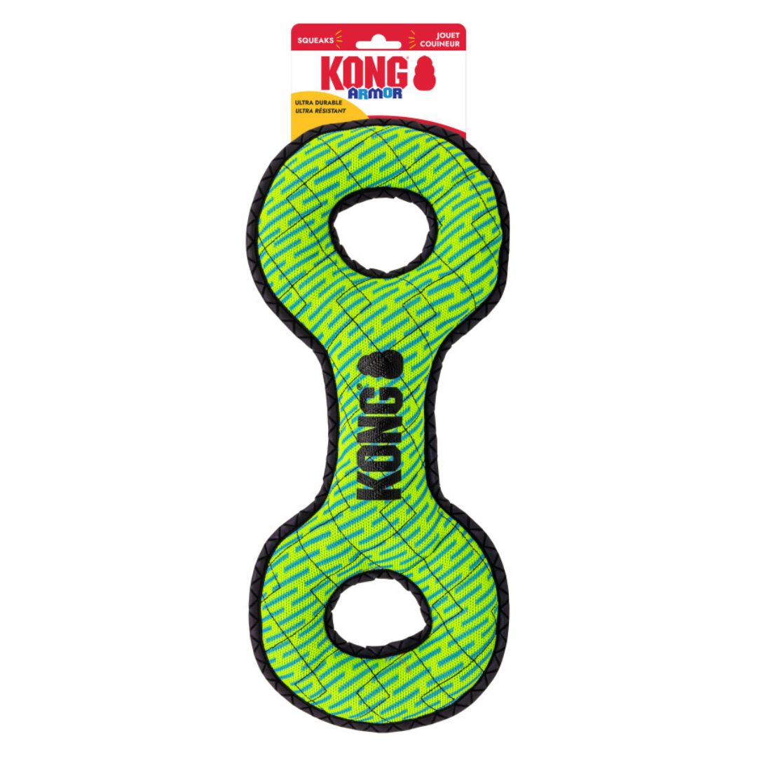 35585533131 Armor Double Tug Dog Toy, Assorted Color - Large