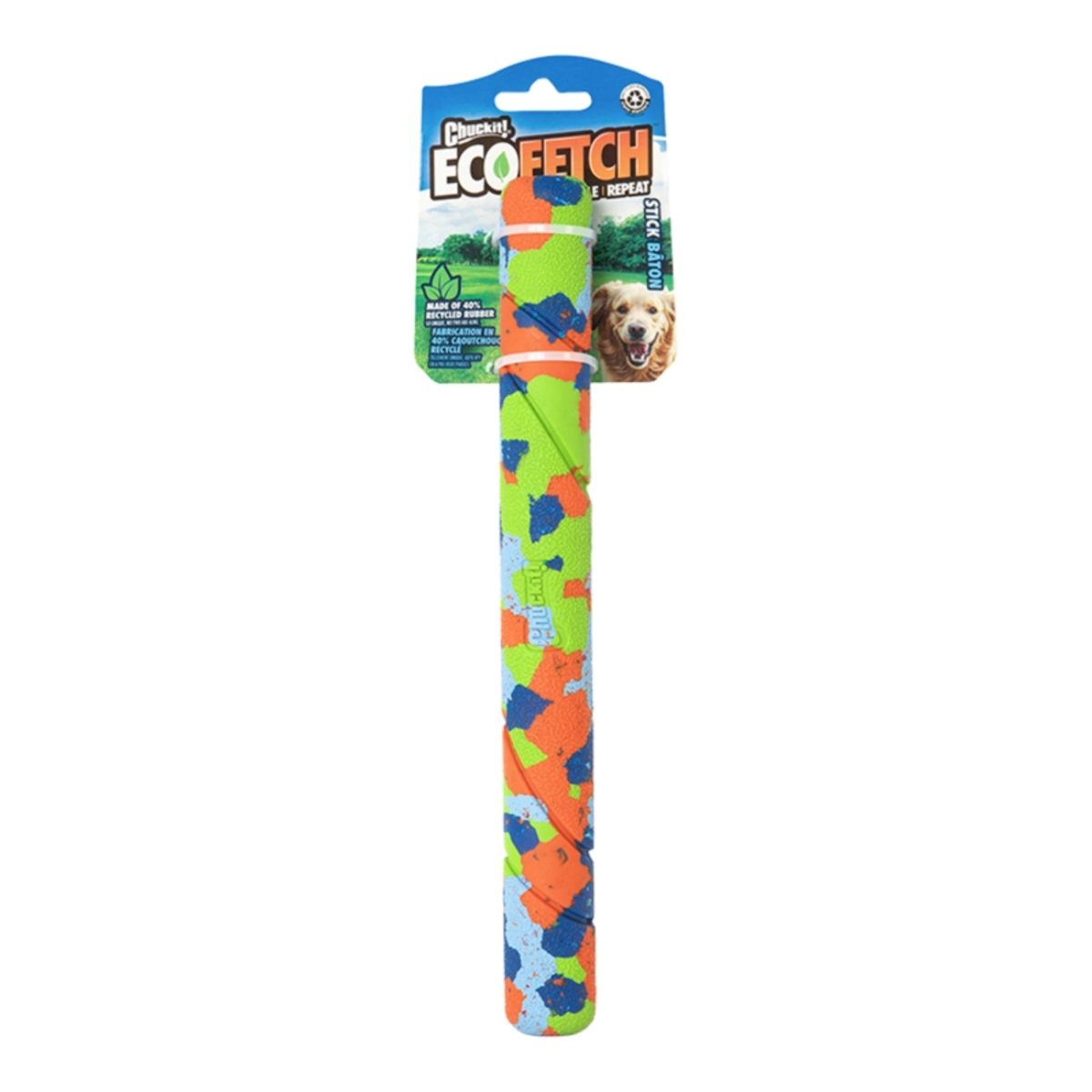 29695371615 Ecofetch Stick Dog Toy