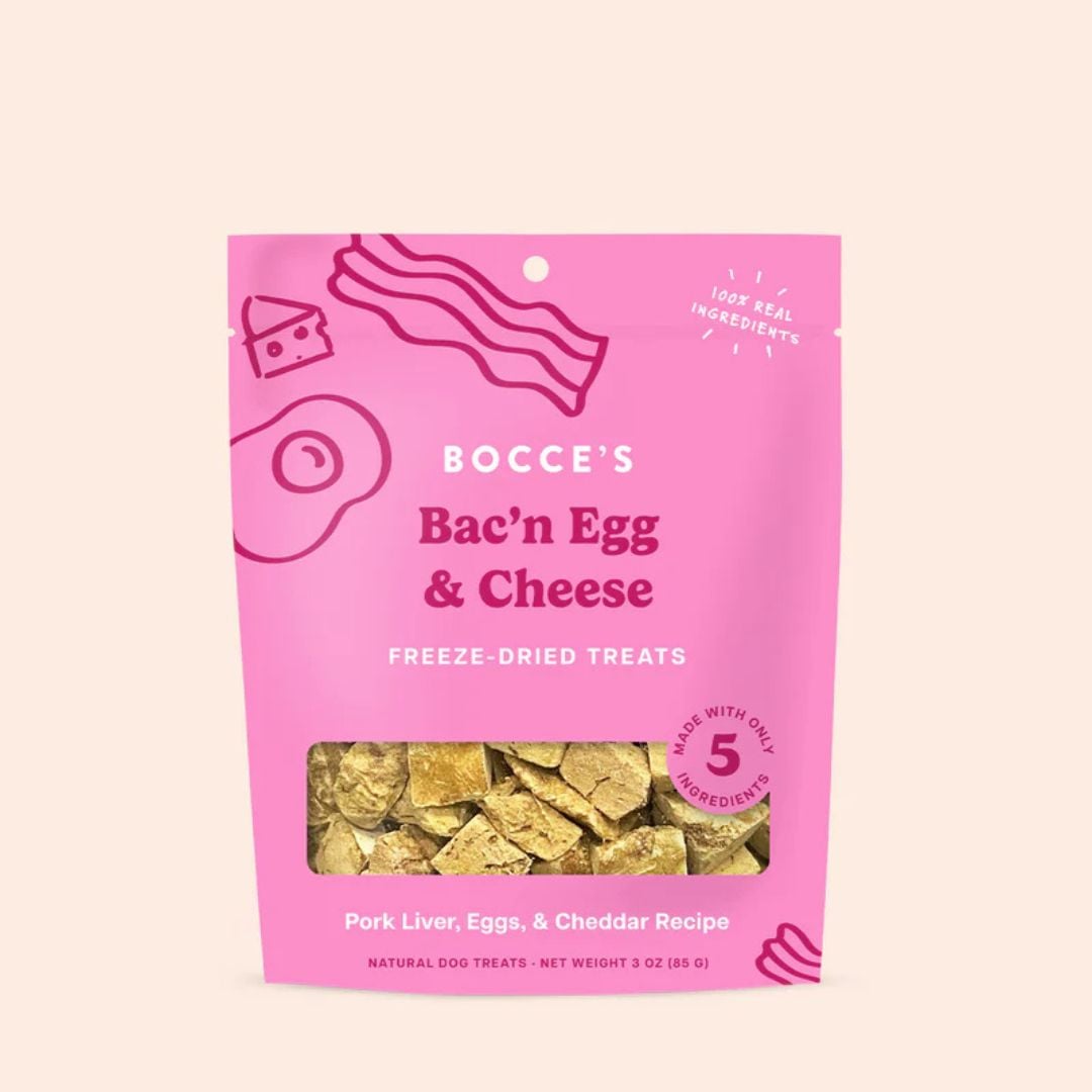 3 oz Dog Freeze Dried Bac N Egg & Cheese Treat