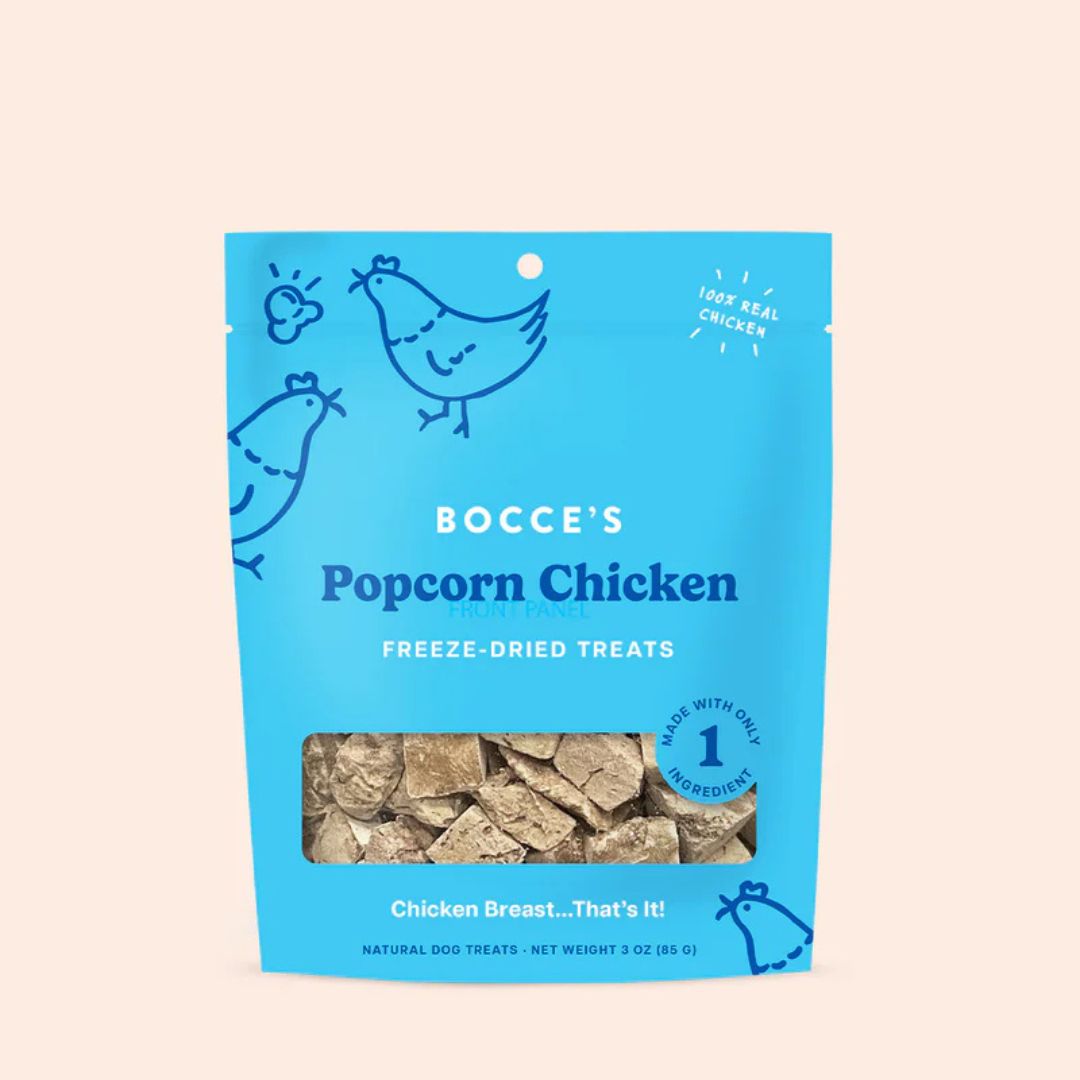 3 oz Dog Freeze Dried Popcorn Chicken Treat