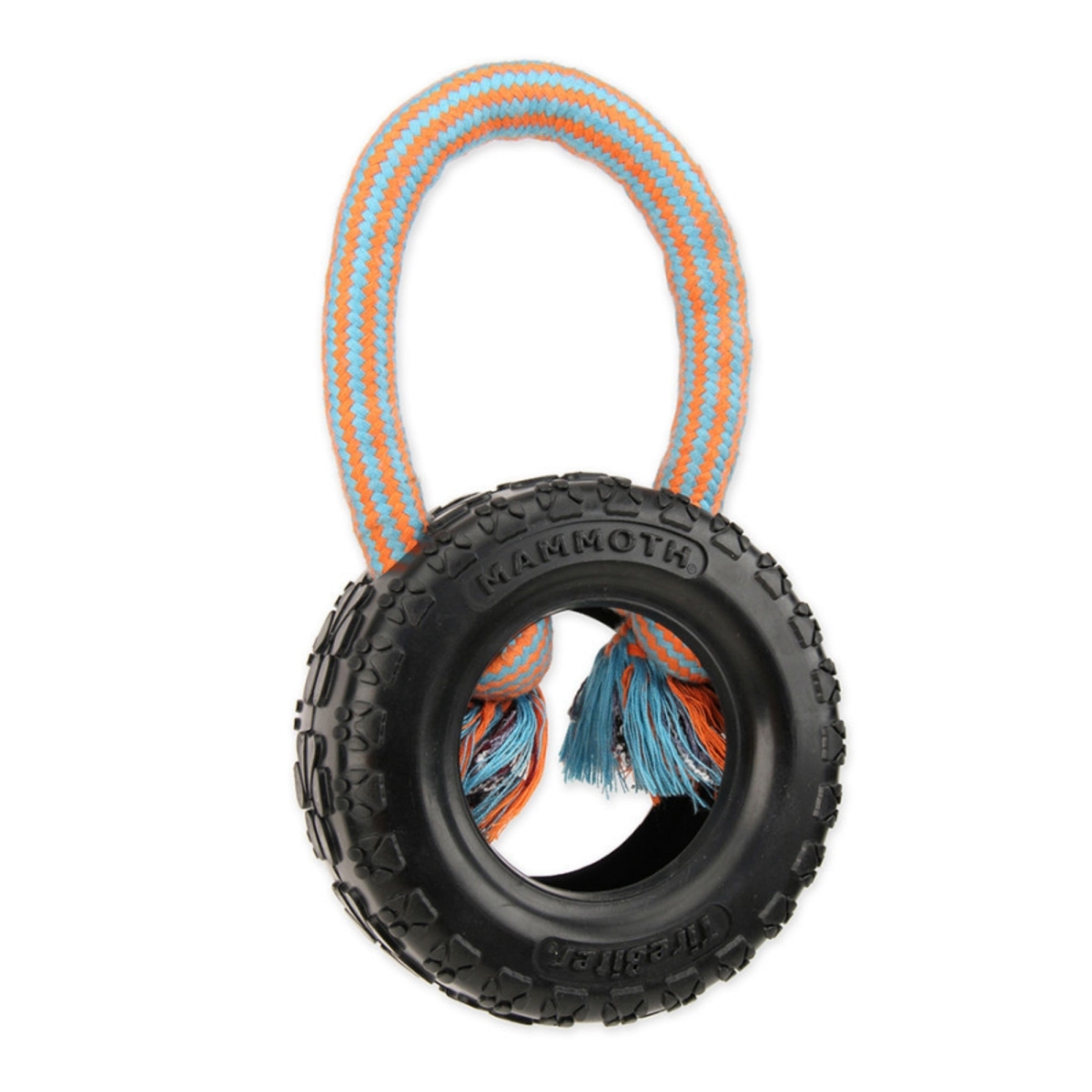 746772352144 6 in. Tire Biter Advanced with Loop Rope Handle Dog Toy - Large