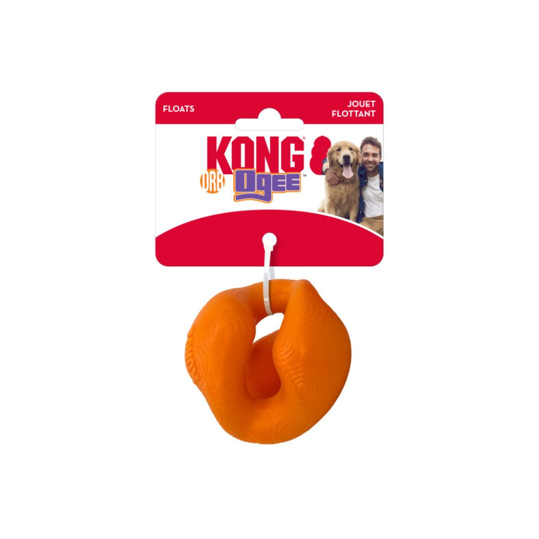 35585505374 Ogee Orb Dog Toy, Assorted Color - Medium