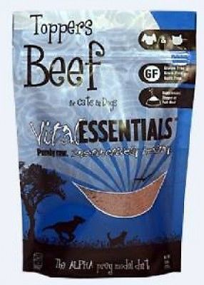 33211006059 6 Oz Freeze Dried Dog & Cat Beef - Toppers